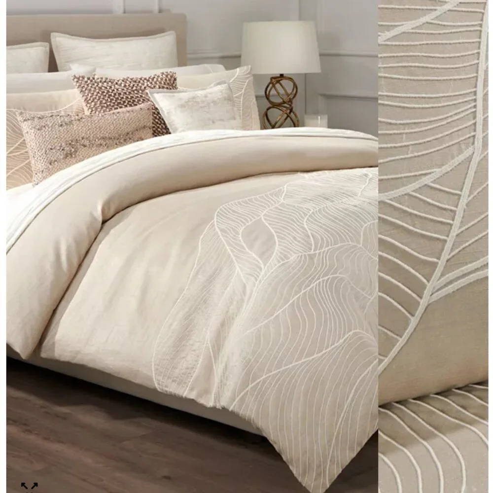 NWOT Donna Karan Home Dune Duvet Cover Set